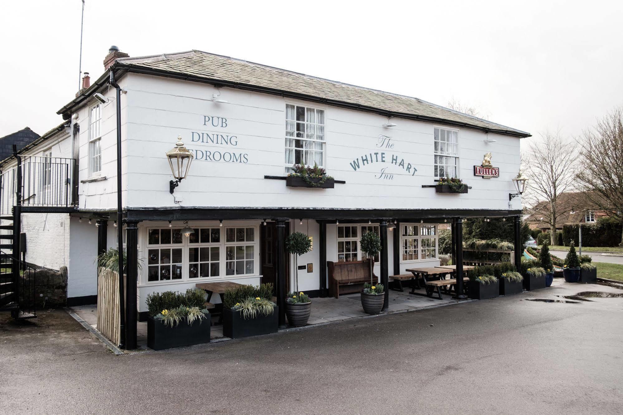 Hotel The White Hart Stockbridge  Exterior foto